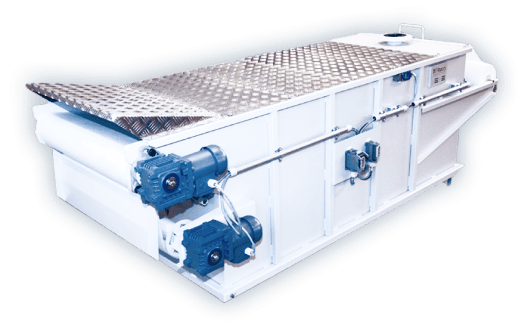 Bandfilter: SBF-D 3.0 mit 7,5 m³ Tank